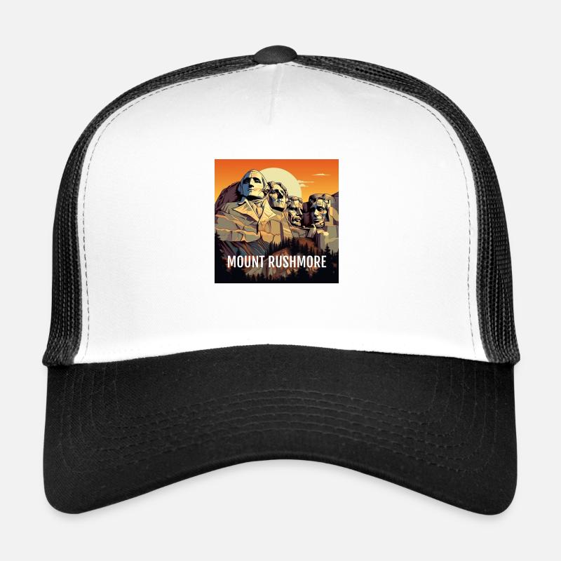 Mont Rushmore Casquette trucker 