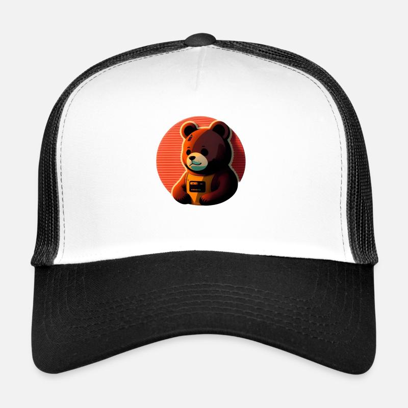 Bears Cartoon Trucker Cap