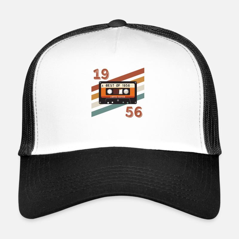 1956 retro vintage anniversary Trucker Cap