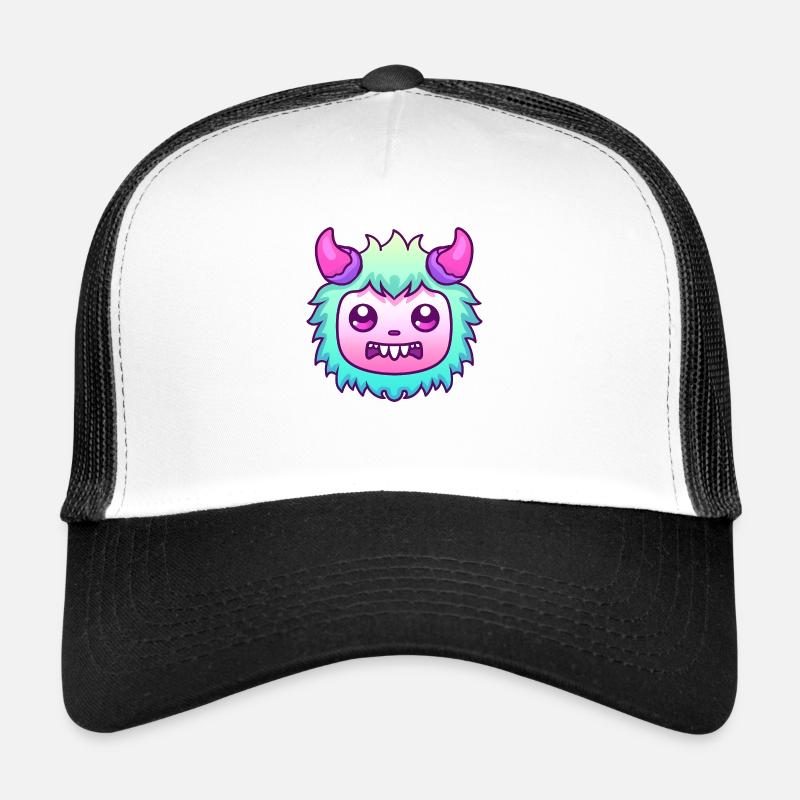 Monsterchen mit Hörnern Trucker Cap