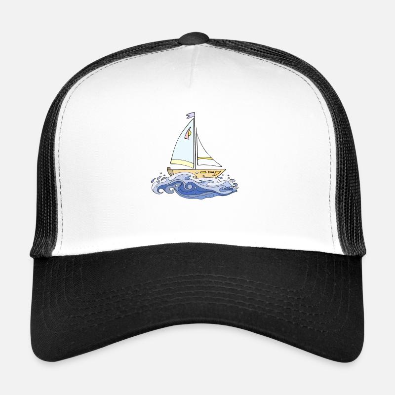 Sailboat Trucker Cap