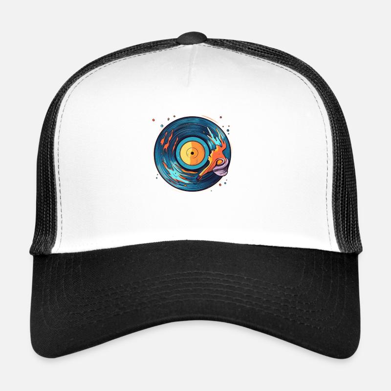 Comic Record Trucker Cap