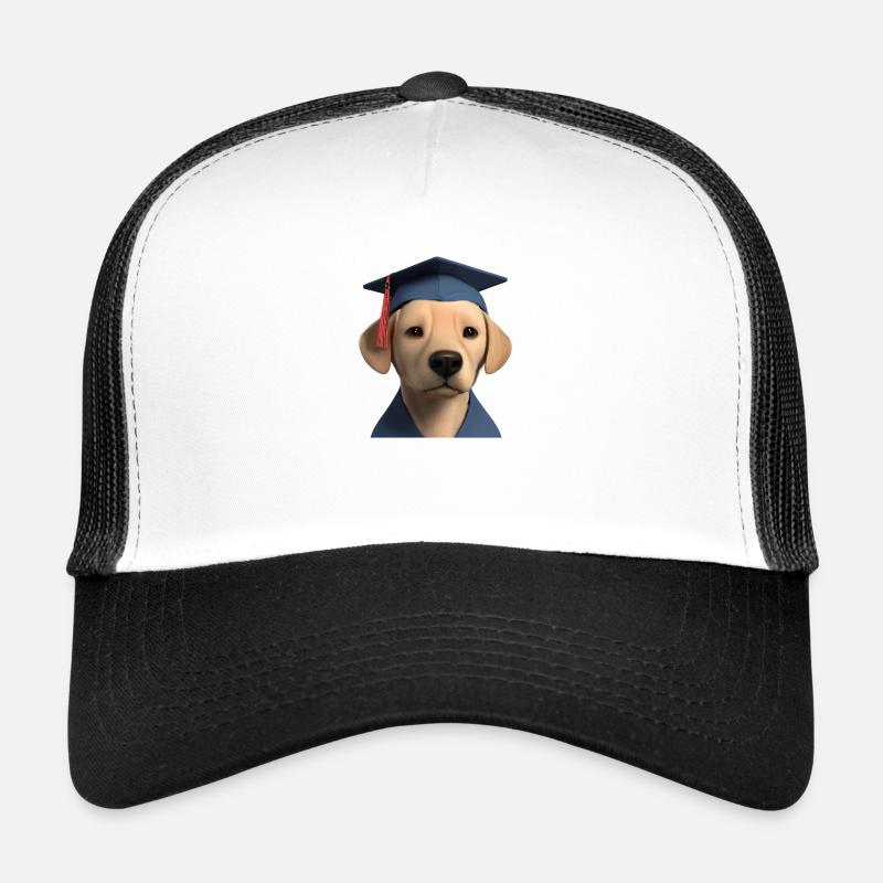 Diplôme Bachelor Labrador Dog Studies Casquette trucker 