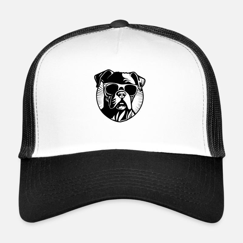Boxer Hund Hunderasse Trucker Cap