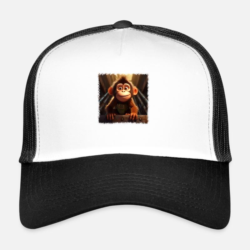 Singe mignon Casquette trucker 