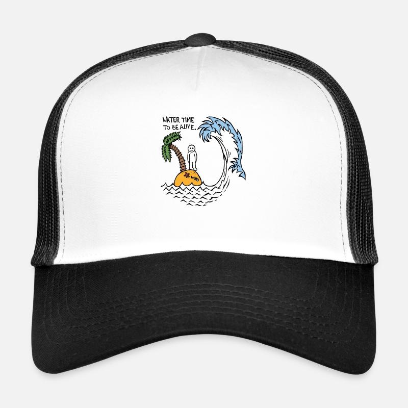Le temps de l’eau pour être en vie Casquette trucker 