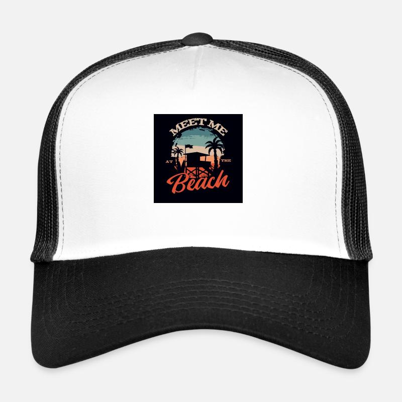 Triff mich am Strand Trucker Cap