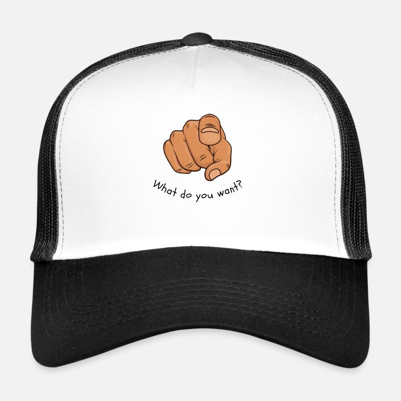 Was willst du? Trucker Cap