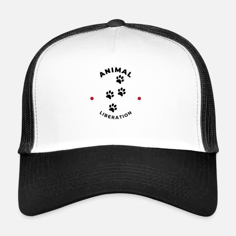Libération animale Casquette trucker 