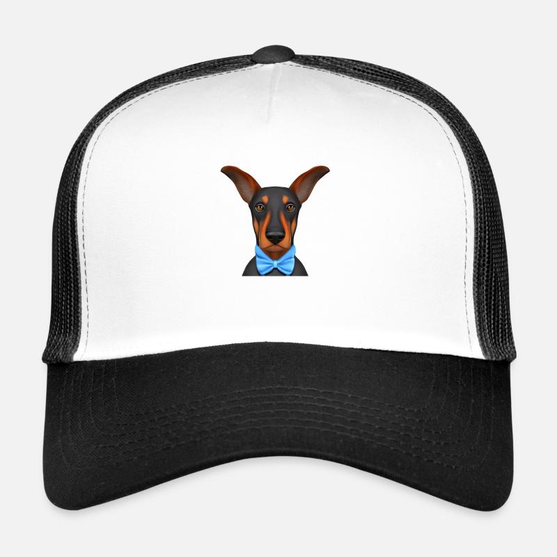 Doberman chiot Doberman chien Doberman dresseur Casquette trucker 