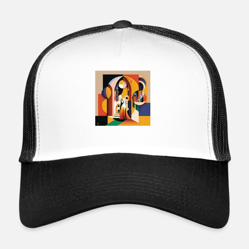 The Bauhaus Legacy - Trucker Cap - white/black