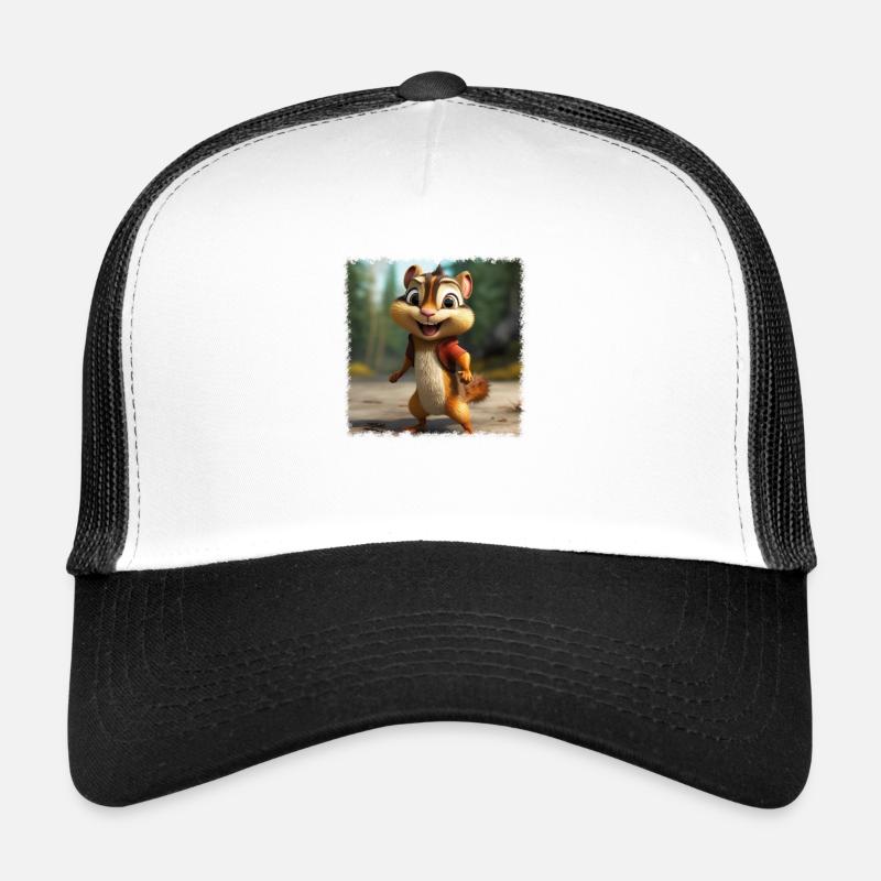 cool chipmunk Trucker Cap