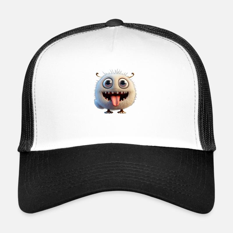IMG 1717 - Trucker Cap - white/black