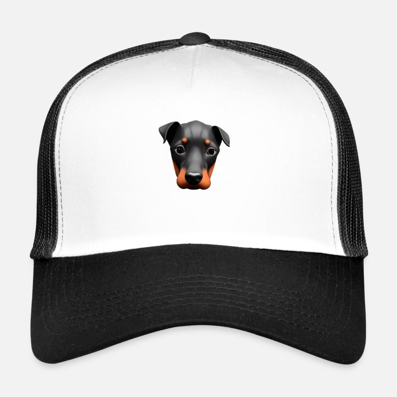 Doberman Dresseur Doberman Chien Doberman Chiot Casquette trucker 