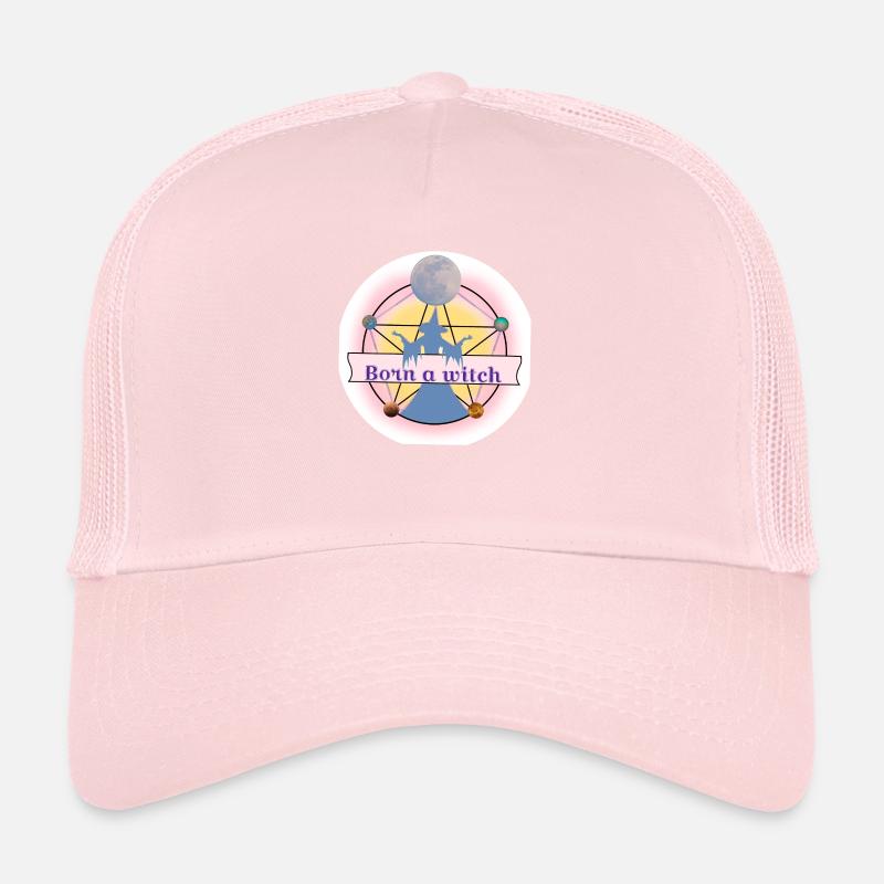 Born a witch Trucker Cap