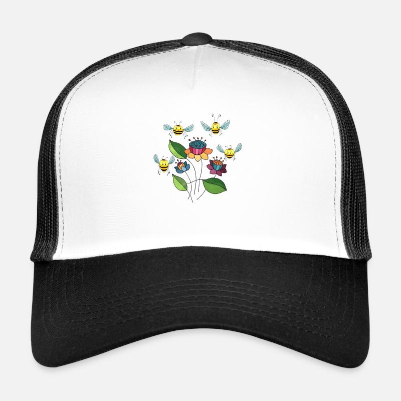 Bees Trucker Cap