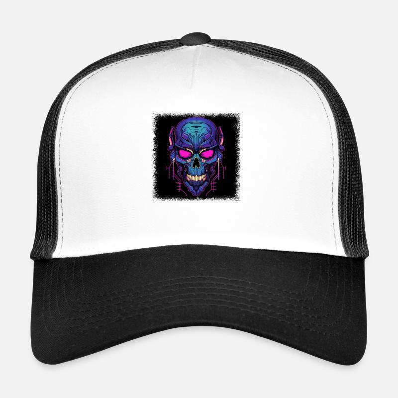cool dead skull present sayings love gift idea Trucker Cap