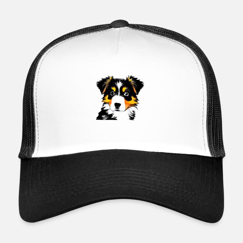 Chiot Berger Australien Propriétaire Chien Casquette trucker 