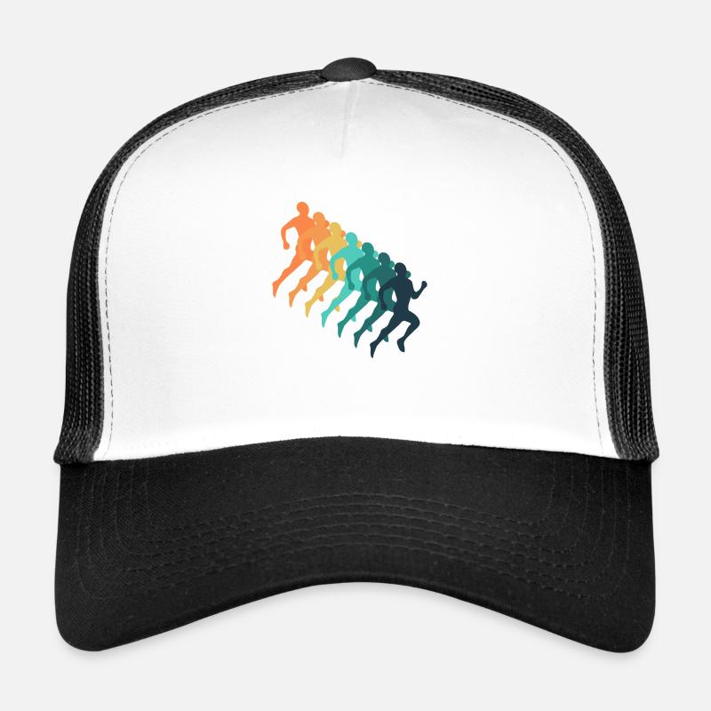 Course à pied rétro Casquette trucker 
