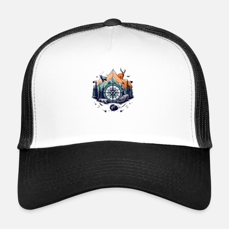 Kompass und Natur Trucker Cap