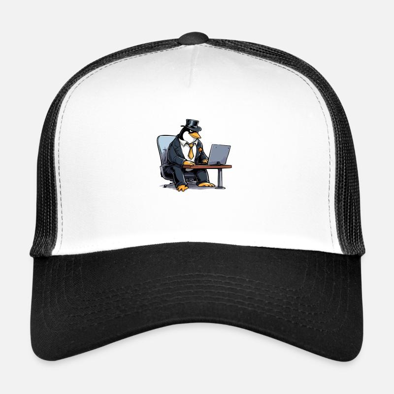 Kolo the computer penguin Trucker Cap