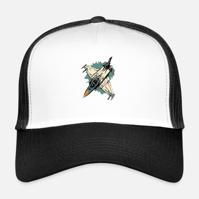Blue storm plane Trucker Cap