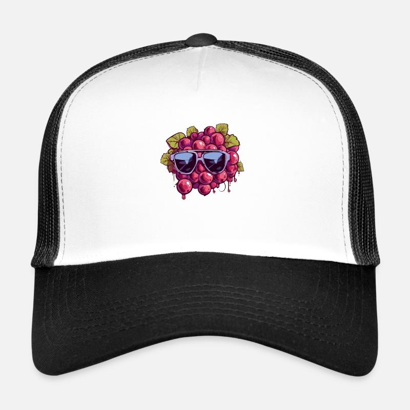 Grappe de raisin Maria Casquette trucker 