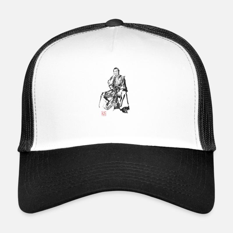 smoking samurai Casquette trucker 