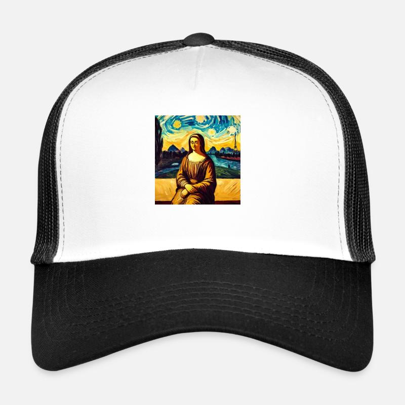 Noma Lisa - Trucker Cap - white/black