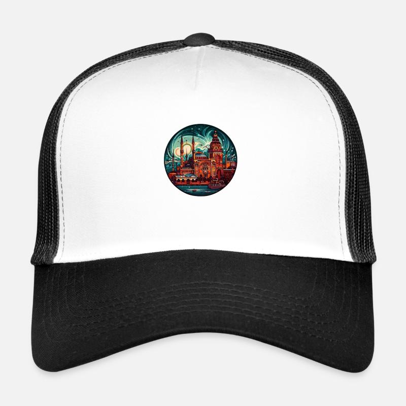 Türkische Architektur Trucker Cap