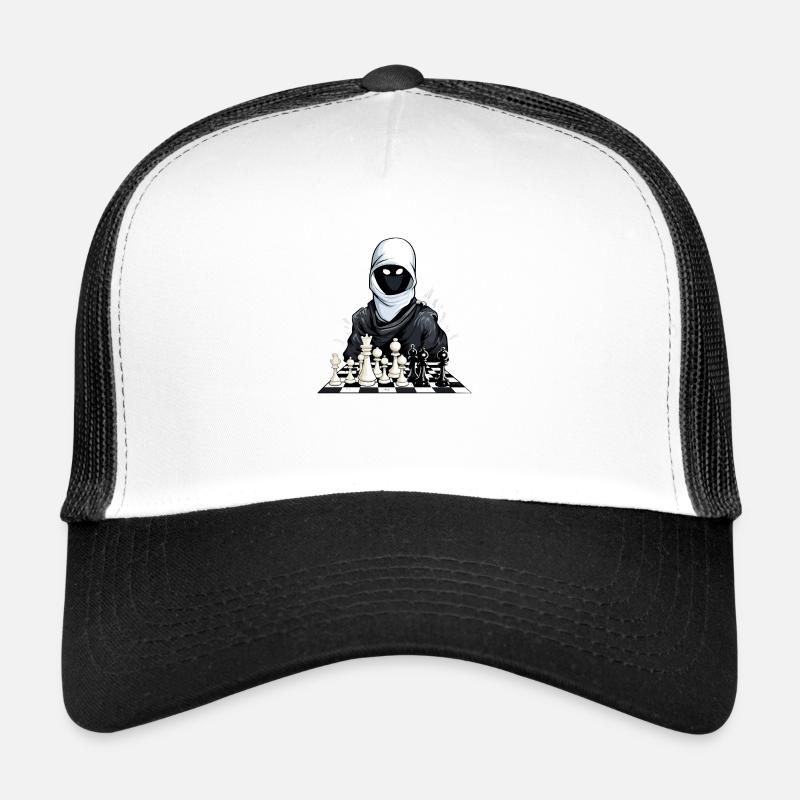 Ninja échiquéen Casquette trucker 