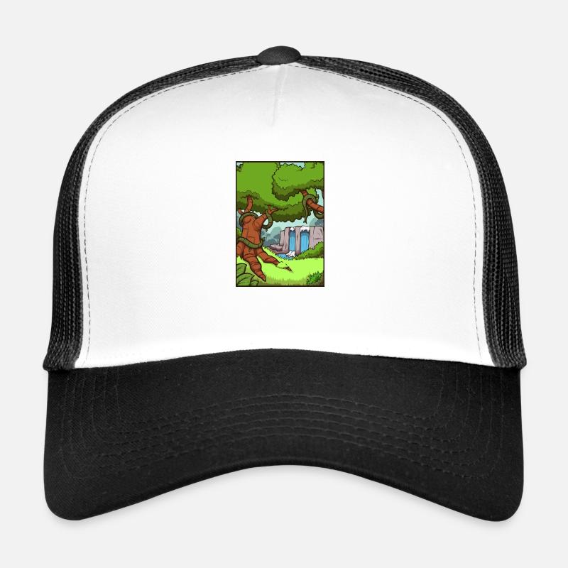 Contexte de la jungle Casquette trucker 
