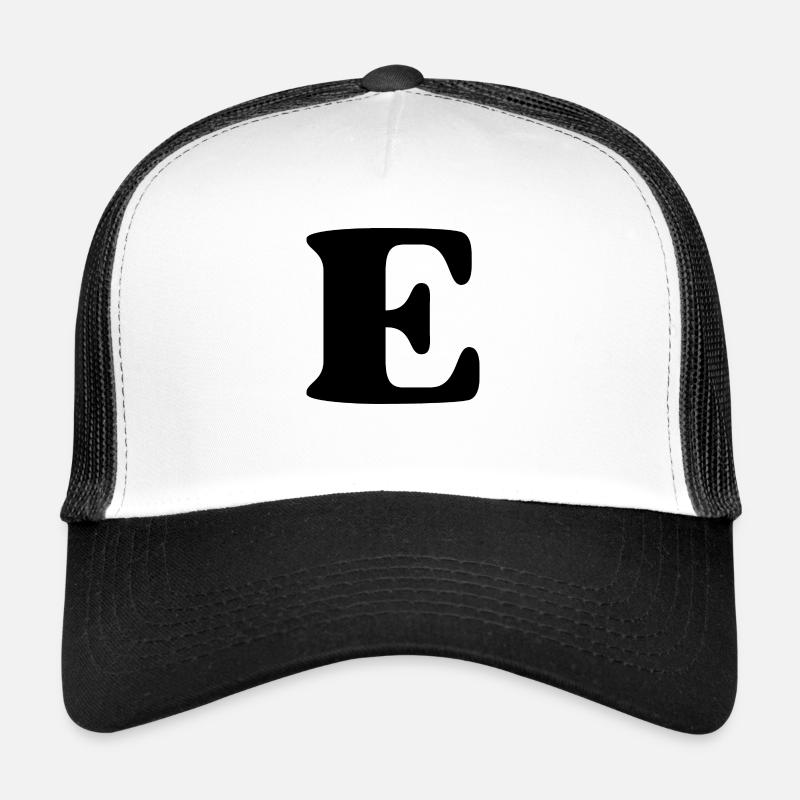 Letter e Trucker Cap