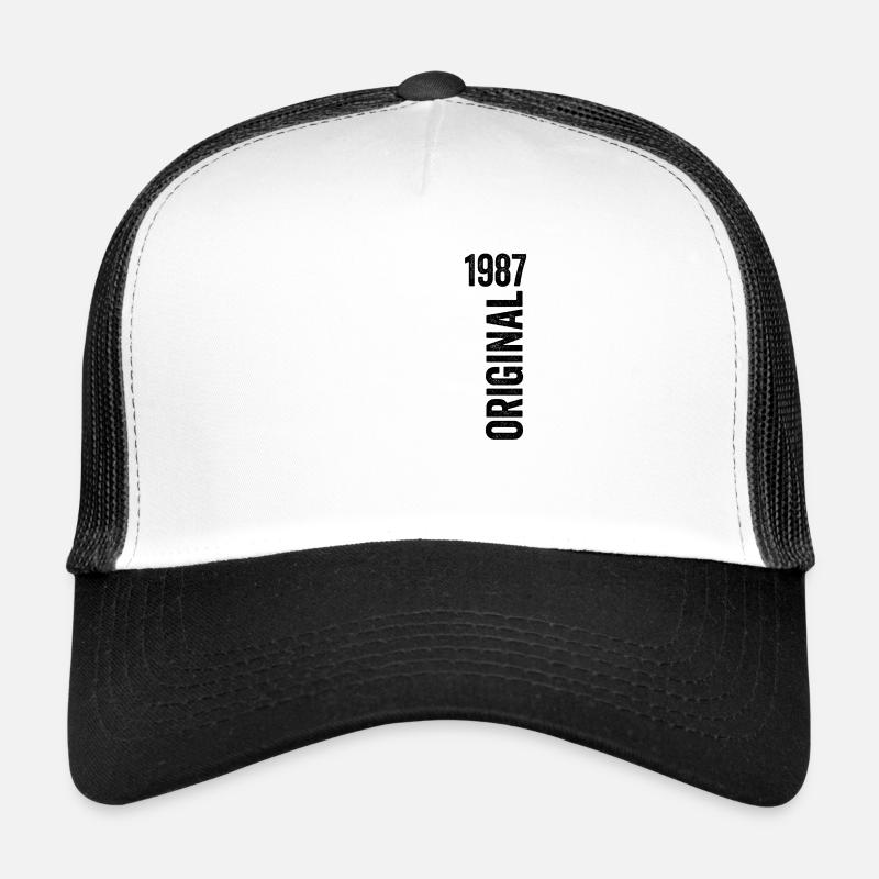 1987 Cadeau d’anniversaire original 1987 Casquette trucker 