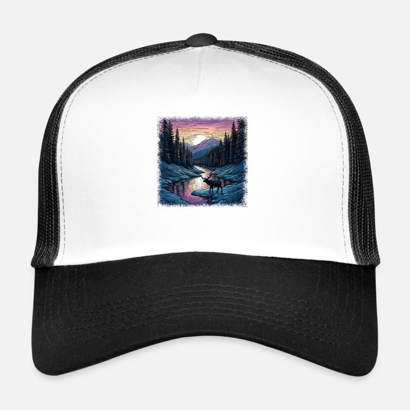 blagues d’anniversaire animaux mignons couleur présente Casquette trucker 