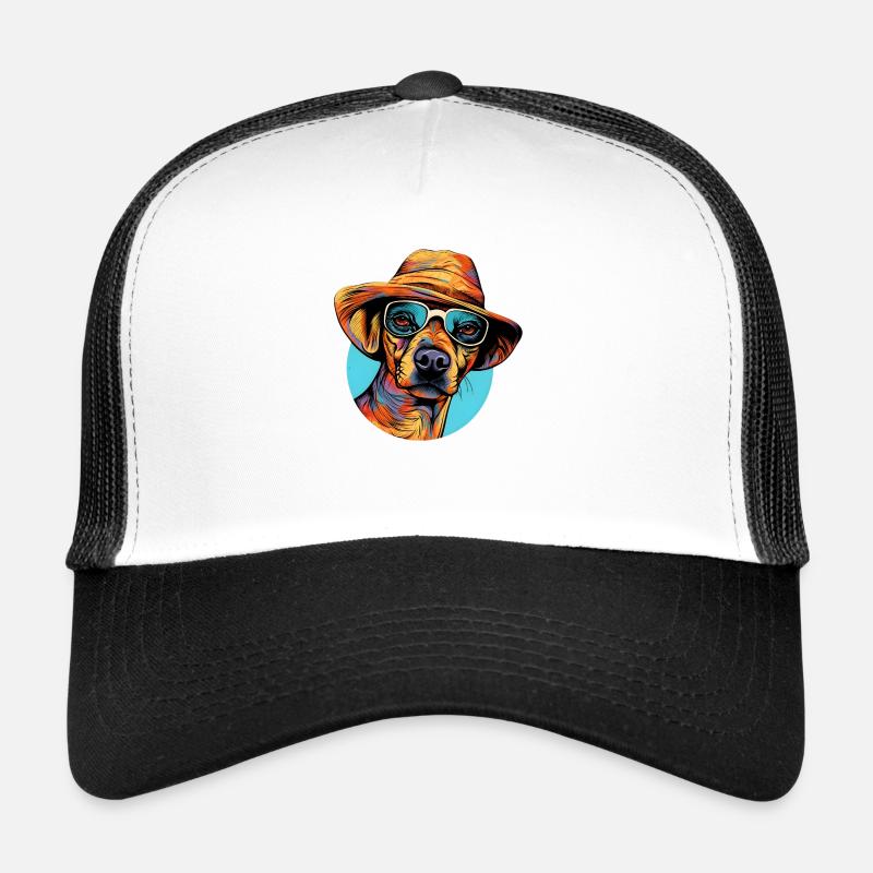 Chillin' Pup au paradis Casquette trucker 