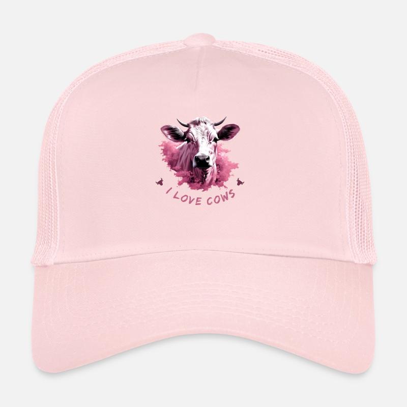 J’aime les vaches Casquette trucker 