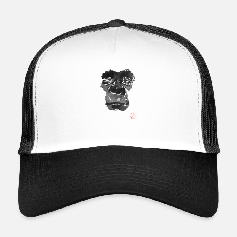 gorilla face Casquette trucker 