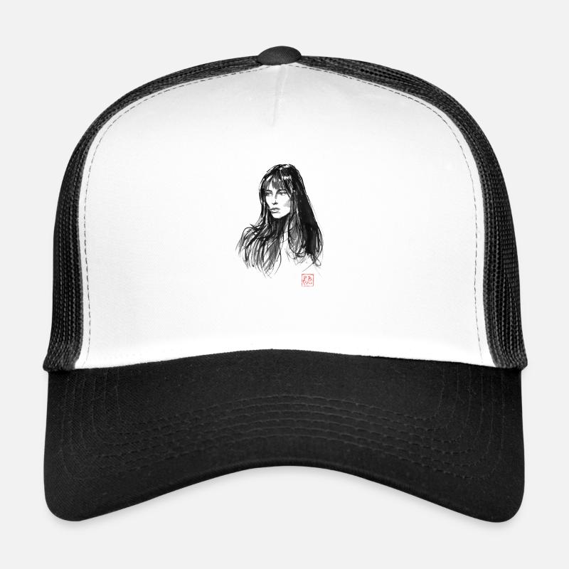 jane birkin Casquette trucker 