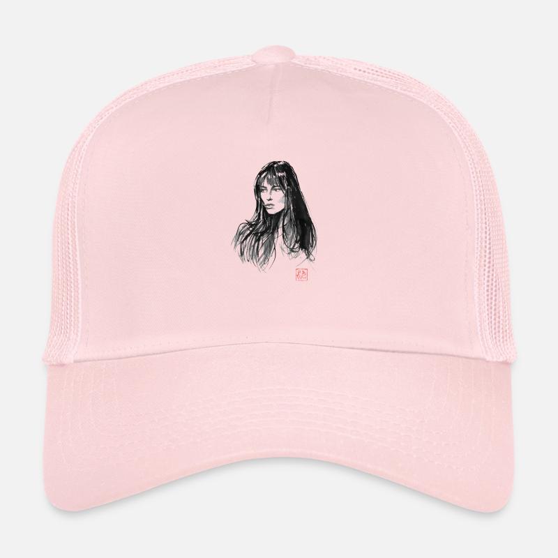 jane birkin Casquette trucker 