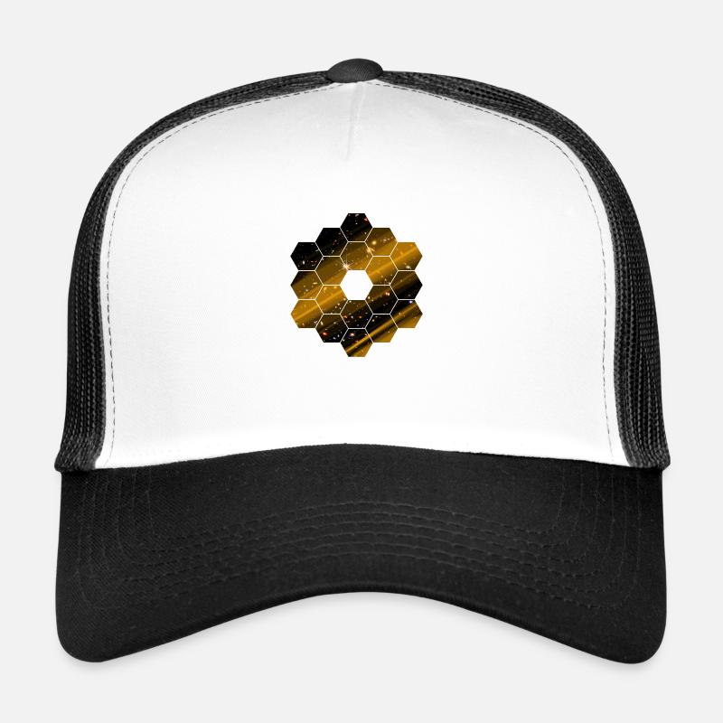 James Webb Space Telescope JWST - Trucker Cap - white/black