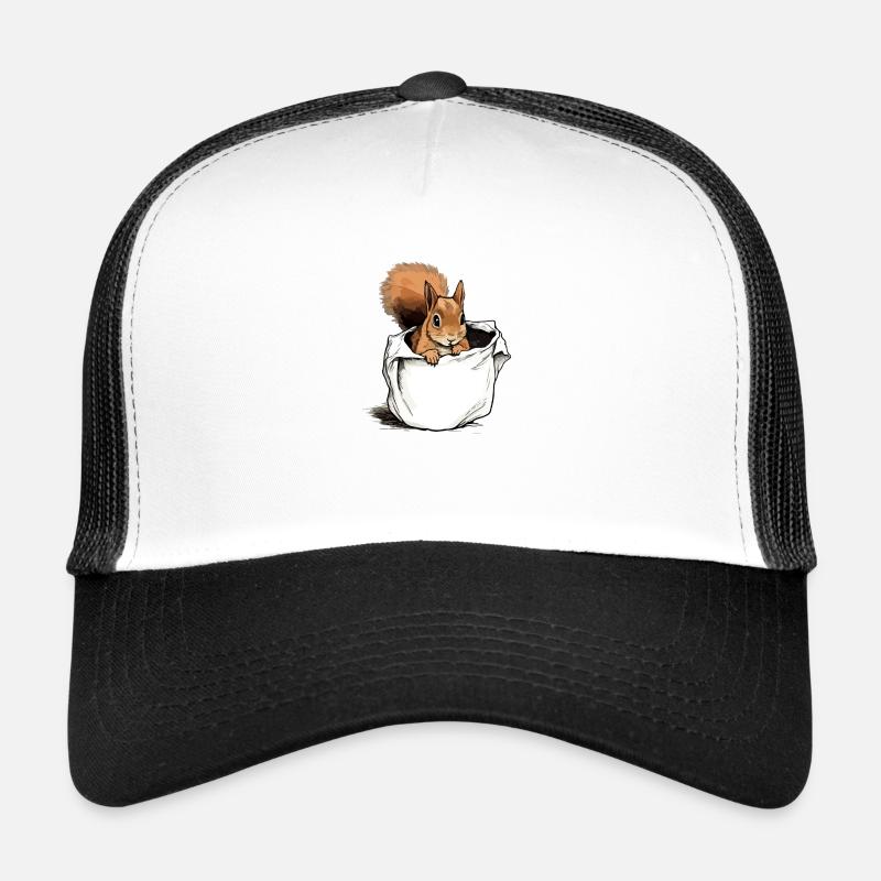 Biki the Squirrel Trucker Cap