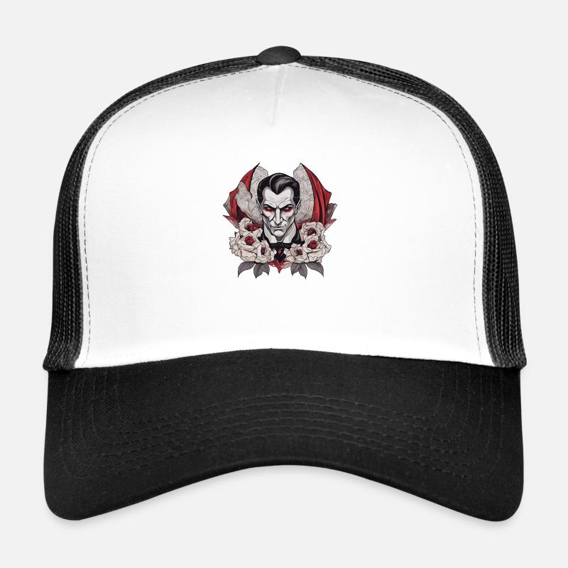 Vampir / Dracula / Blutsauger / Halloween / Mythos Trucker Cap