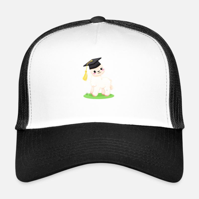 Alpaca Studies Graduate Bachelor School Leaving Certificate Trucker Cap