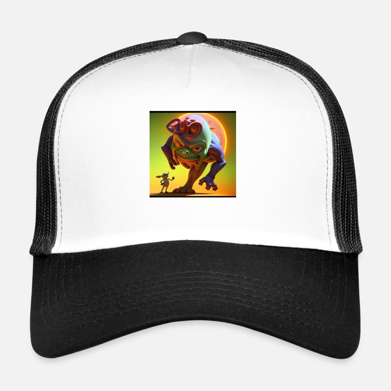 Bouffon monstre Casquette trucker 
