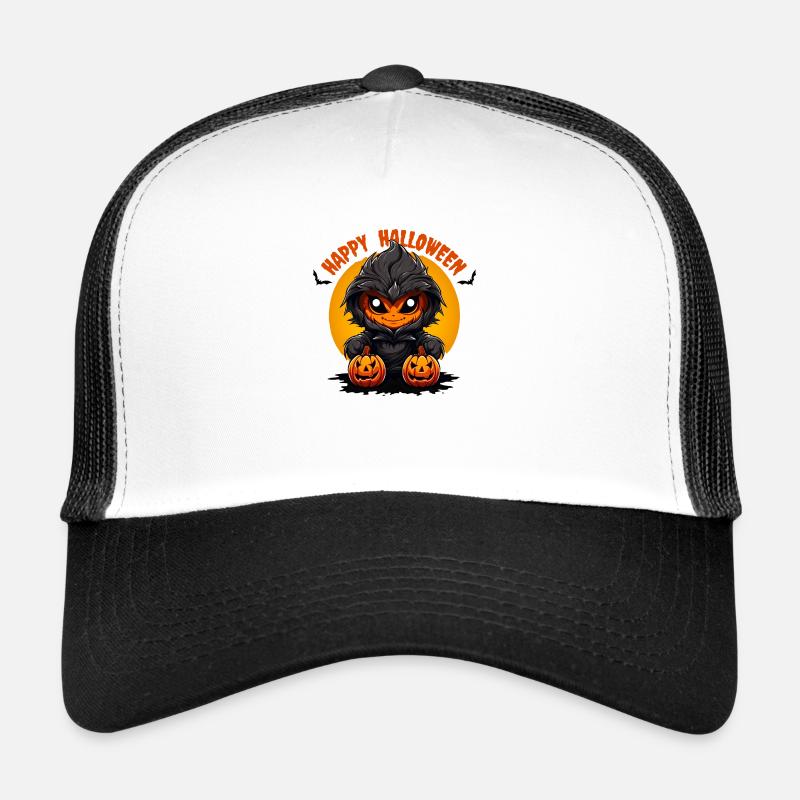 Joyeux monstre d’Halloween Casquette trucker 
