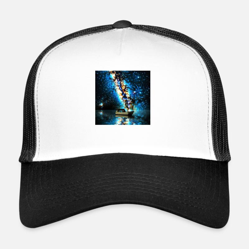 spaceship Trucker Cap