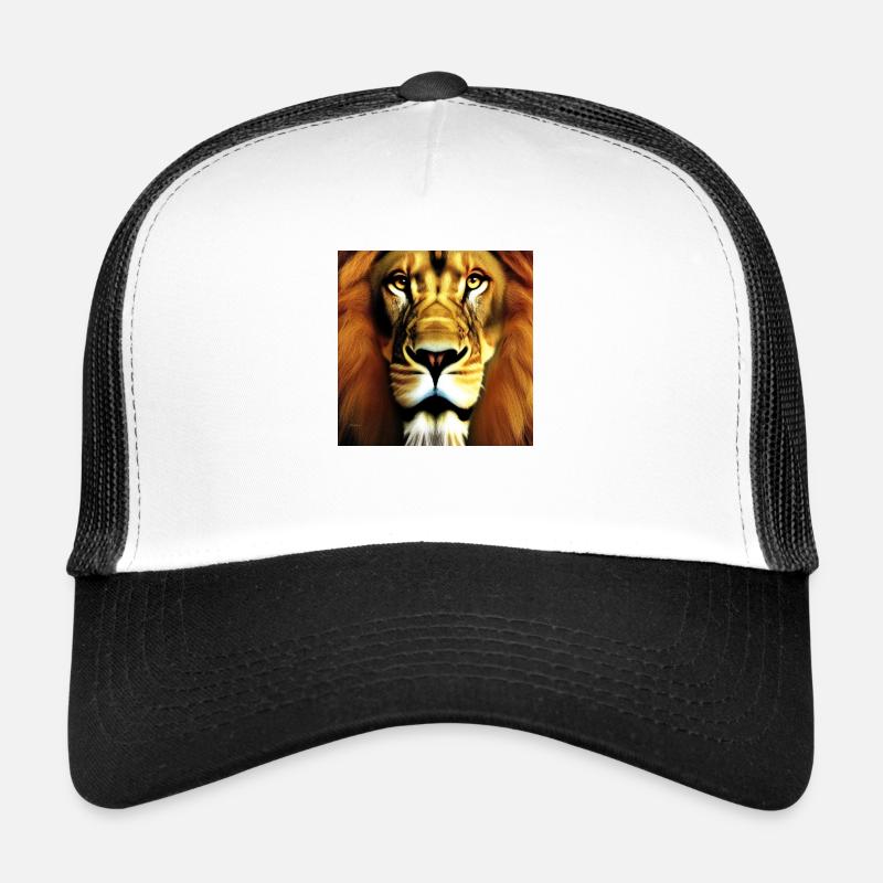 Lion Face Trucker Cap