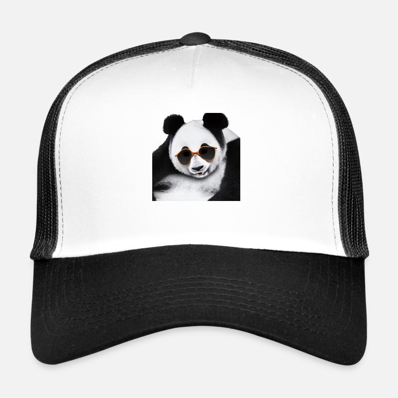 Panda hanging Trucker Cap