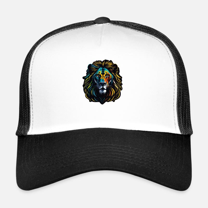 Painted Lion Trucker Cap